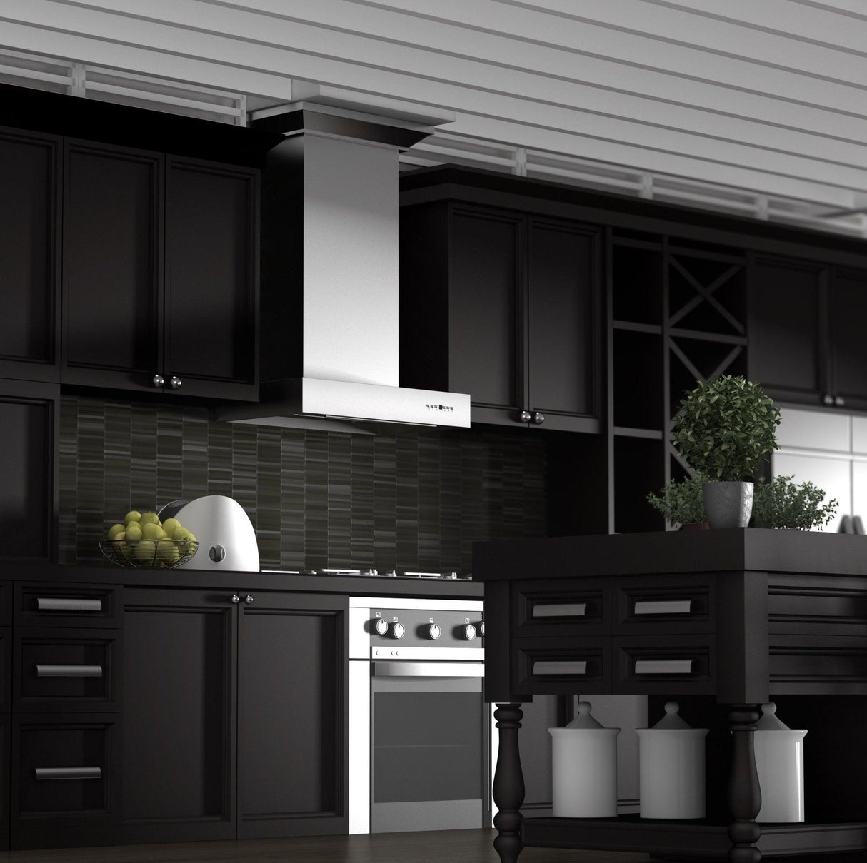 42" KECOM Wall Hood 1200 cfm