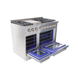 48 Inch Professional Dual Fuel Range In Stainless Steel