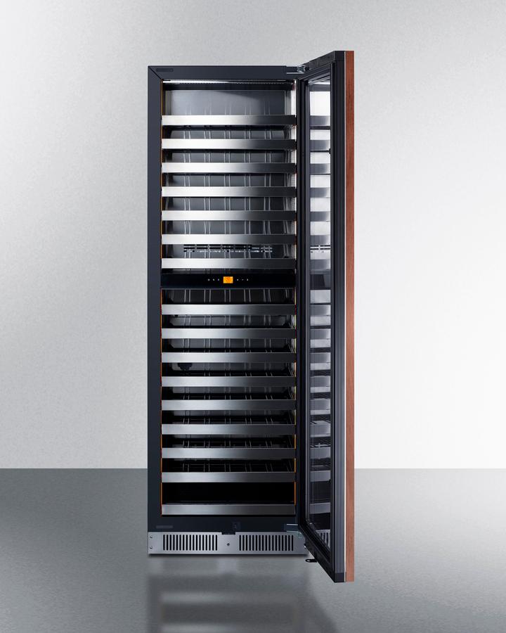24" Wide Dual Zone Wine Cellar (panel Not Included)
