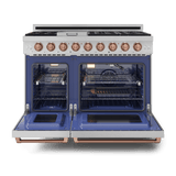 48 Inch Professional Lp Range With Pro-style Knobs In Stainless Steel/rose Gold  Gordon Ramsay Series