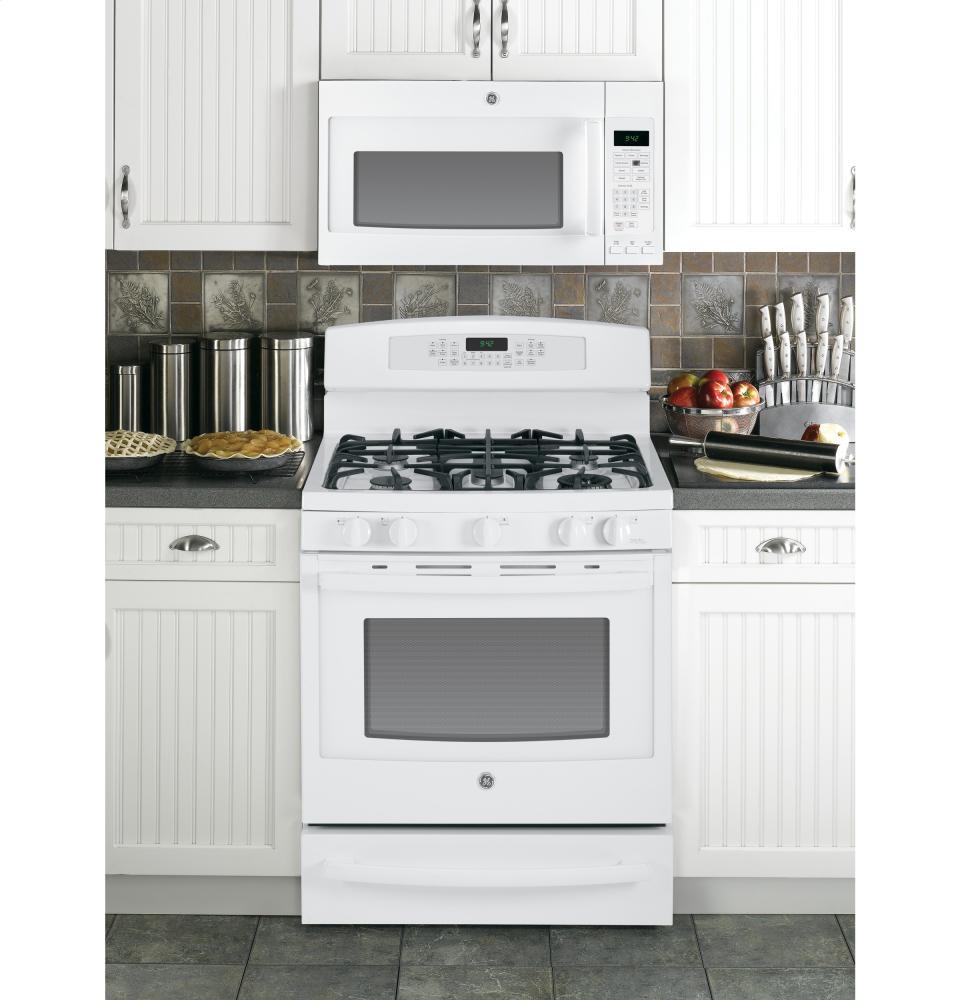 GE Profile Series 30" Dual-Fuel Free-Standing Range with Warming Drawer