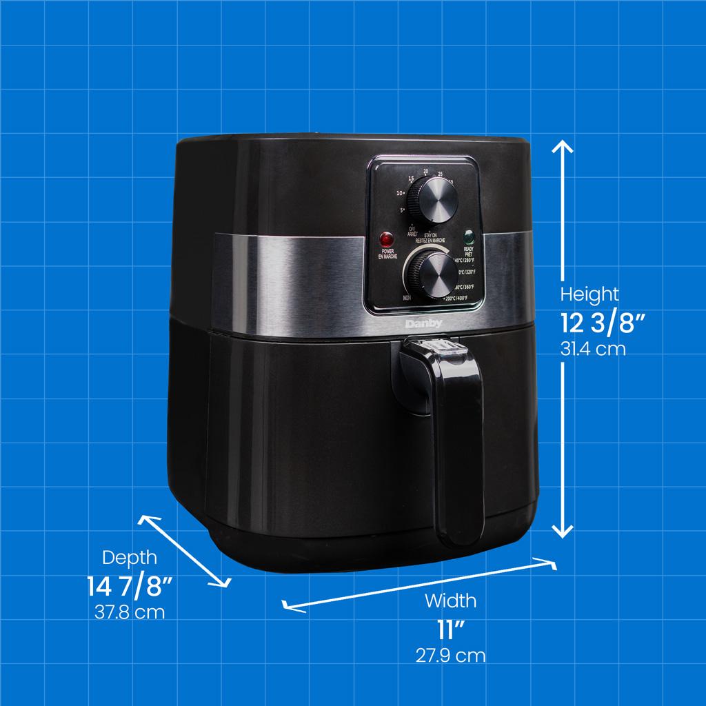 Danby 3.2 qt. Air Fryer in Black