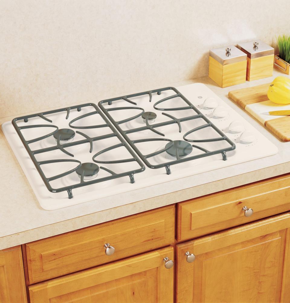 GE® 30" Built-In Gas Cooktop