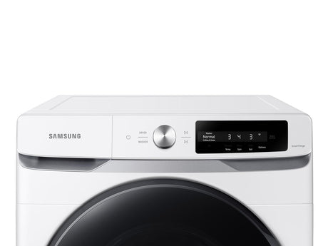 4.5 cu. ft. Large Capacity Smart Dial Front Load Washer with Super Speed Wash in White