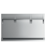 48" Range Backguard for combustible situation