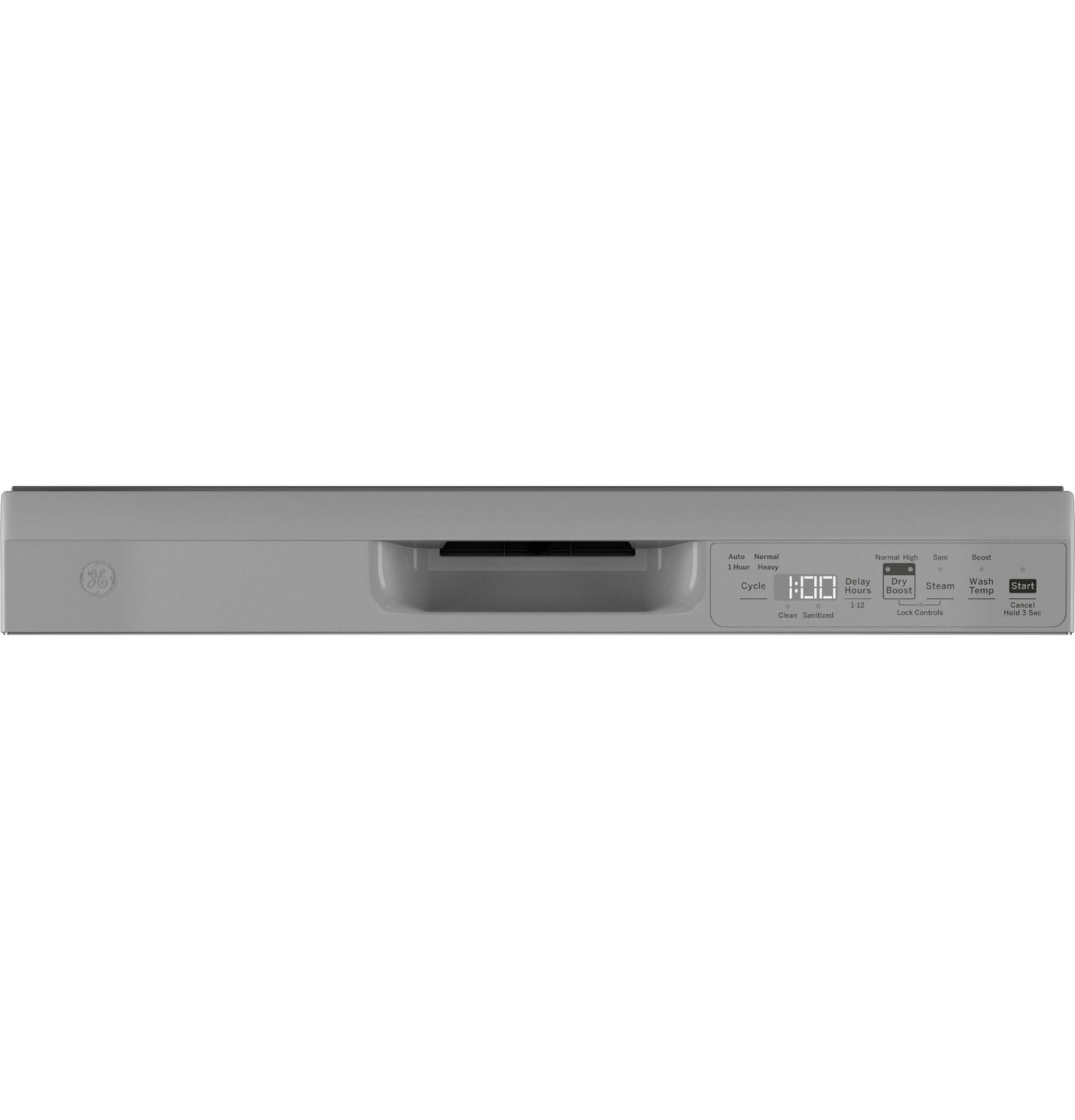 GE ENERGY STAR Front Control with Plastic Interior Dishwasher with Sanitize Cycle & Dry Boost