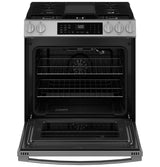 GE® 30" Slide-In Front-Control Convection Gas Range with No Preheat Air Fry and EasyWash™ Oven Tray