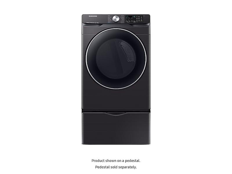 7.5 cu. ft. Smart Electric Dryer with Steam Sanitize+ in Black Stainless Steel