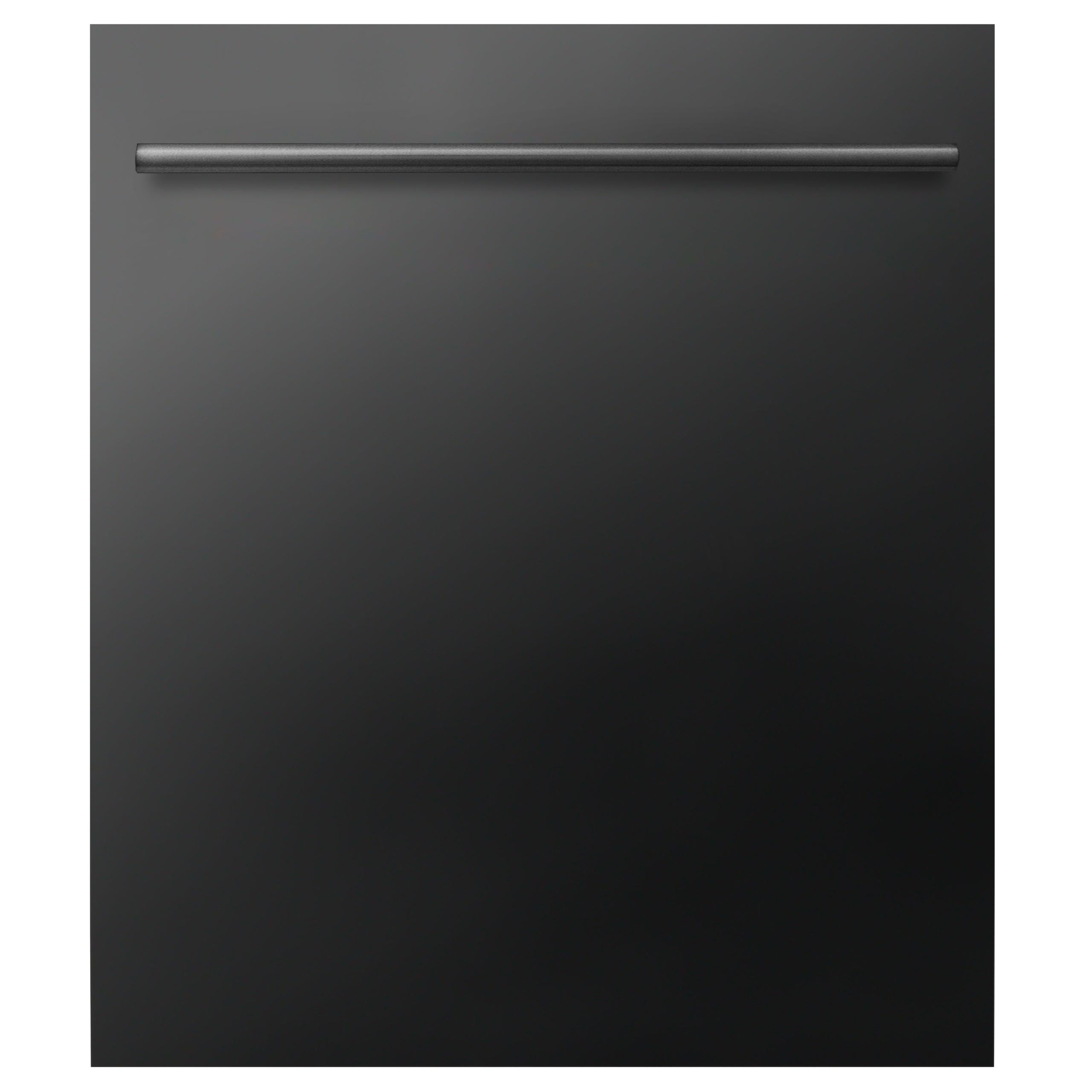ZLINE 24 in. Dishwasher Panel with Modern Handle (DP-24) [Color: Black Stainless Steel]