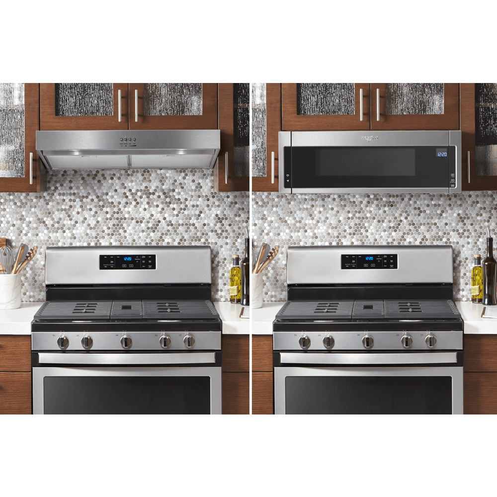 1.1 cu. ft. Low Profile Microwave Hood Combination