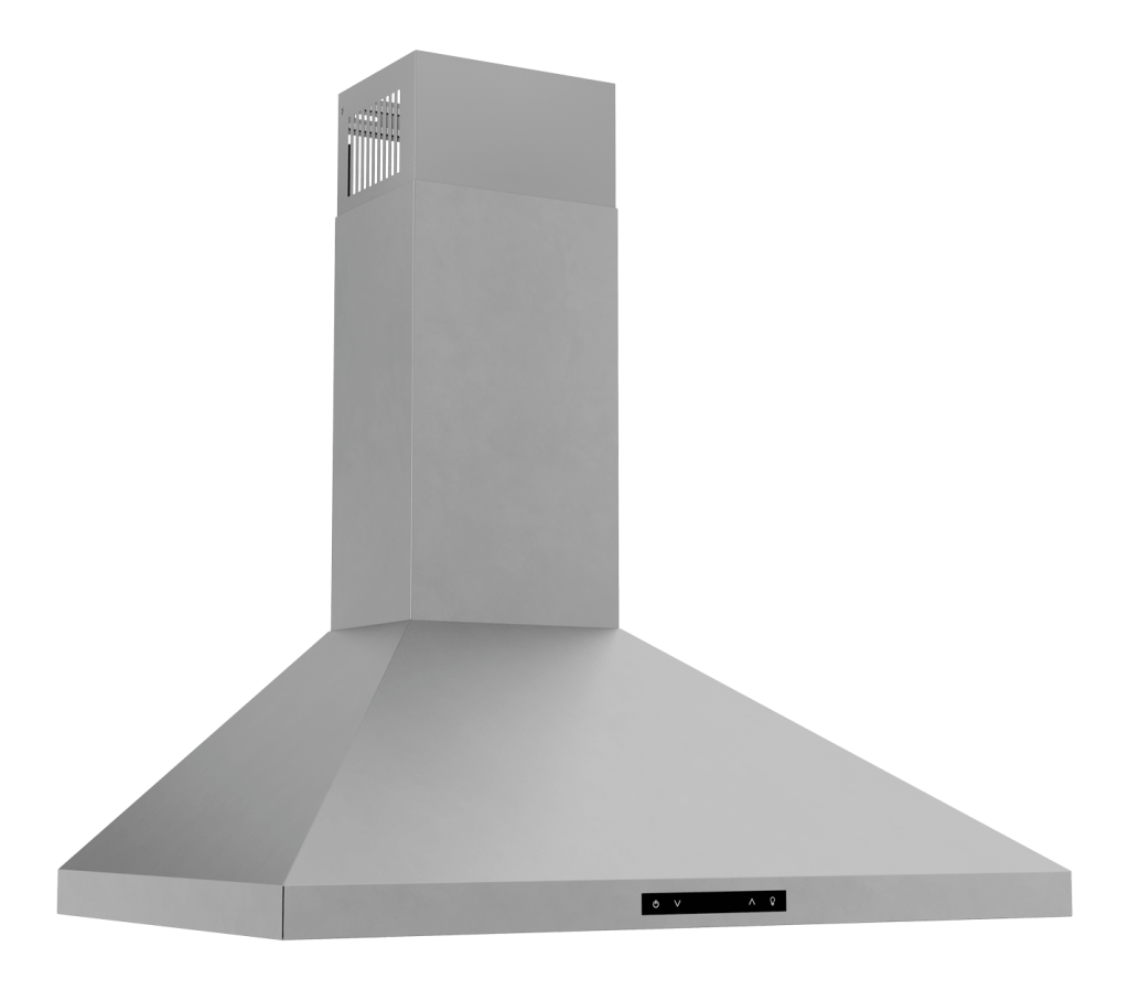 30 Inch Contemporary Wall Mount Pyramid Shape Range Hood - Model Arh30p