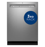 GE® ENERGY STAR® Front Control with Stainless Steel Interior Dishwasher with Sanitize Cycle