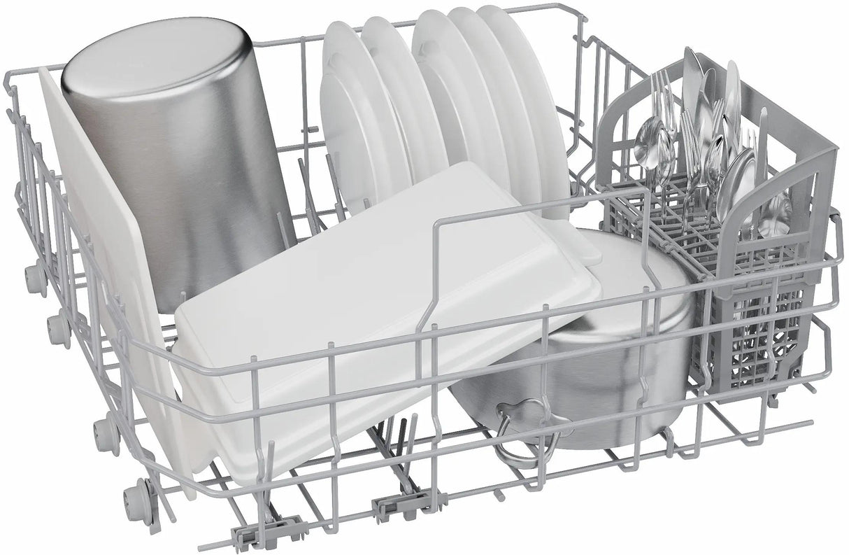 500 Series, built-under dishwasher, 24'', Brushed steel anti-fingerprint