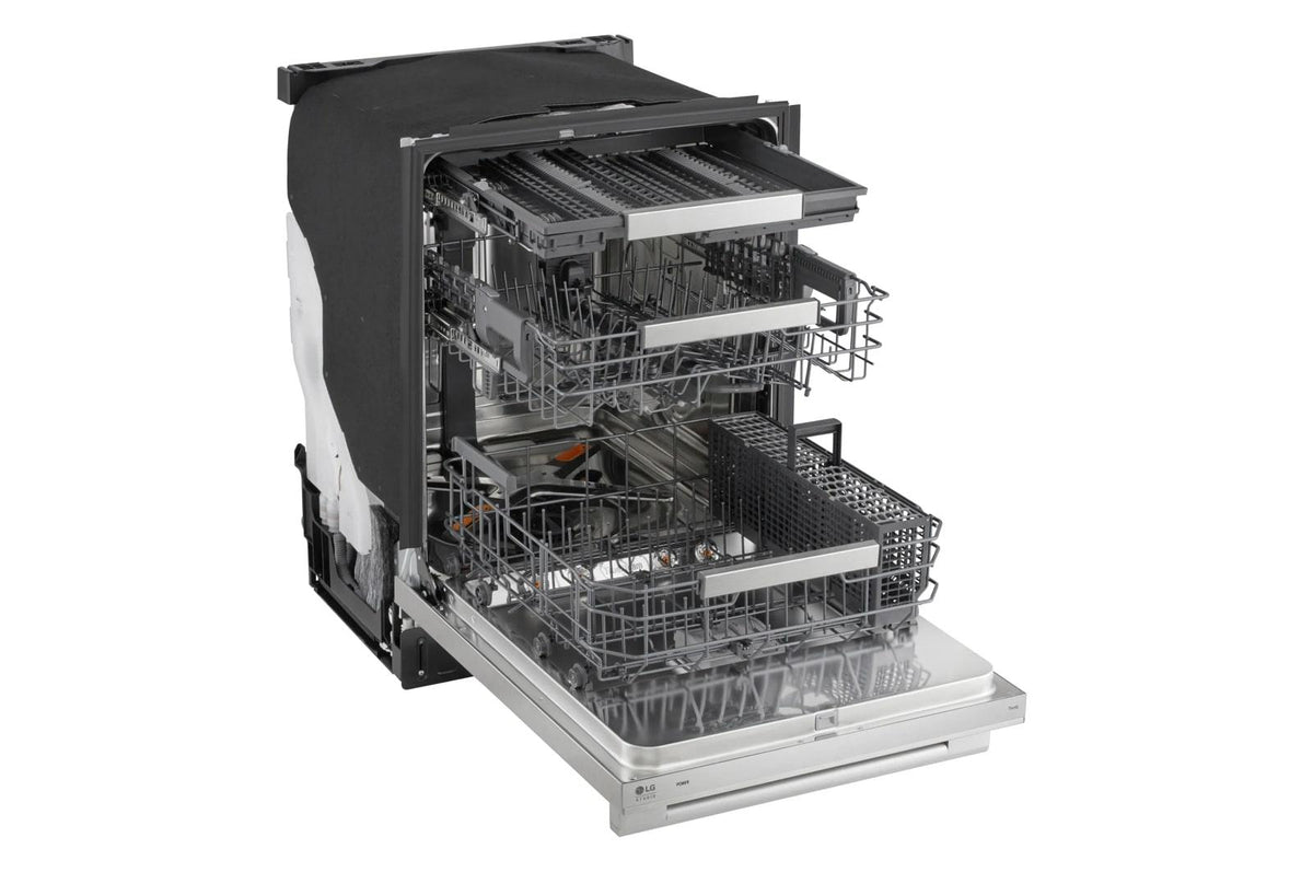 LG STUDIO Smart Top Control Dishwasher with 1-Hour Wash & Dry, QuadWash® Pro, TrueSteam® and Dynamic Heat Dry™