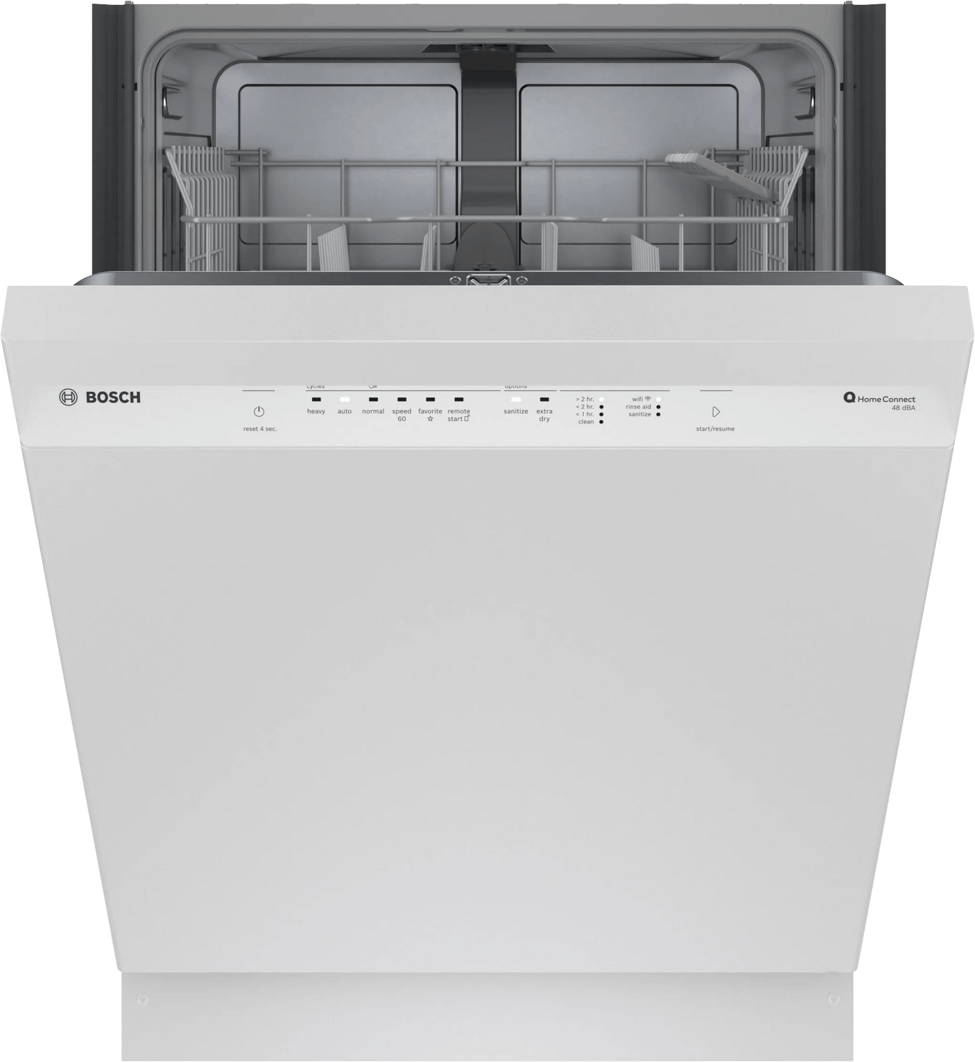 100 Plus Dishwasher 24" White
