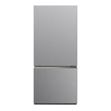 Verona VEFBF3017RISL 30 inch Freestanding Bottom Freezer Refrigerator with 17.6 cu. ft. Total Capacity, Automatic Ice Maker, Recessed Handle