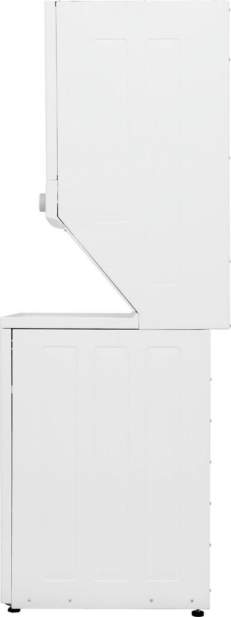 Electric Long Vent Stacked Laundry Center - 3.9 Cu. Ft Washer and 5.5 Cu. Ft. Dryer