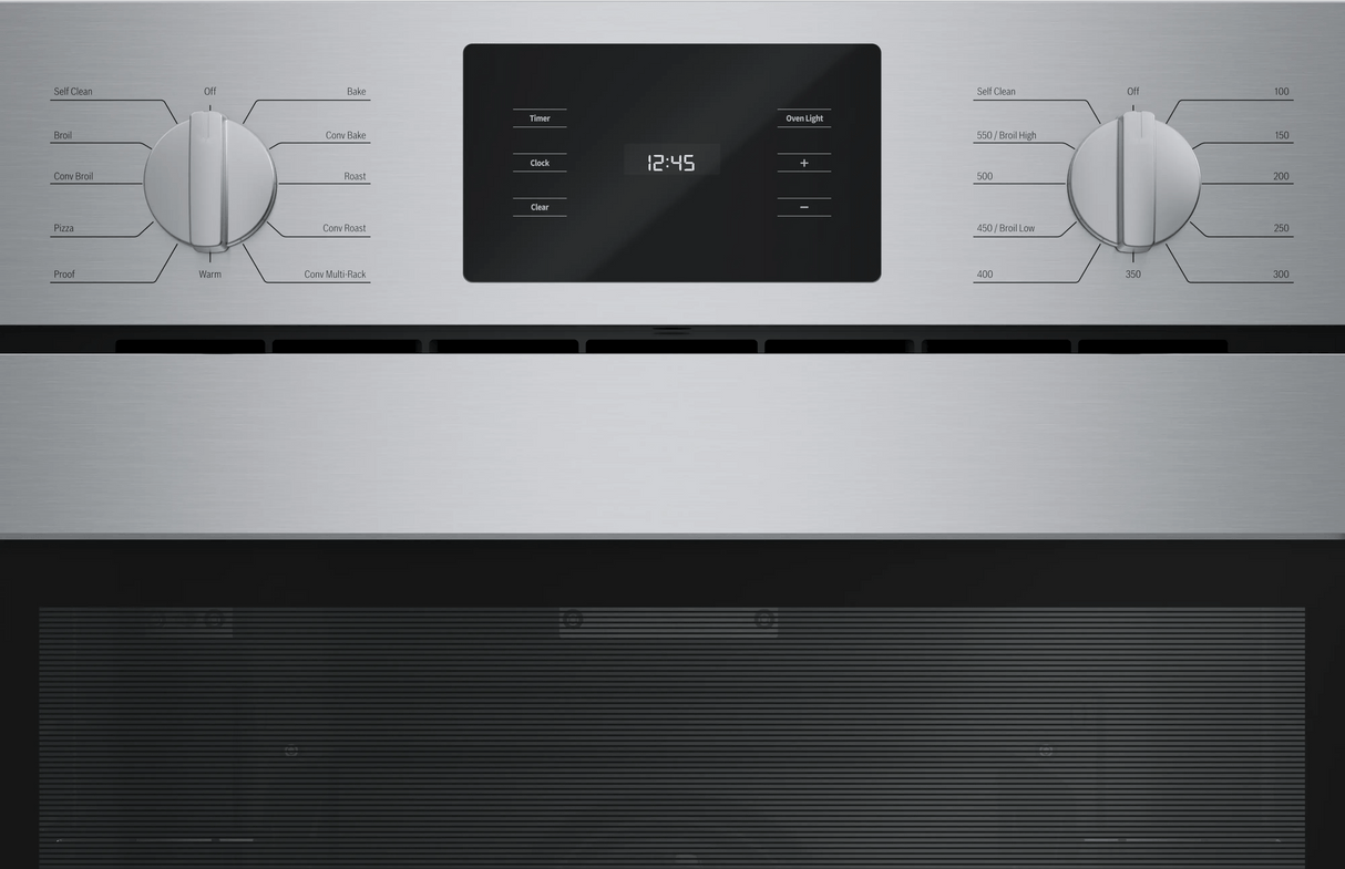 500 Series Single Wall Oven 30" Left SideOpening Door, Stainless Steel