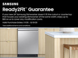 38 dBA Bespoke Smart Dishwasher with 3rd Rack Washing System in Fingerprint Resistant Stainless Steel