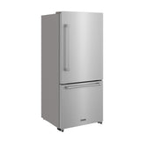 30 Inch Bottom Freezer Refrigerator In Stainless Steel