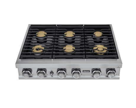 36" Rangetop, Stainless Steel, Natural Gas