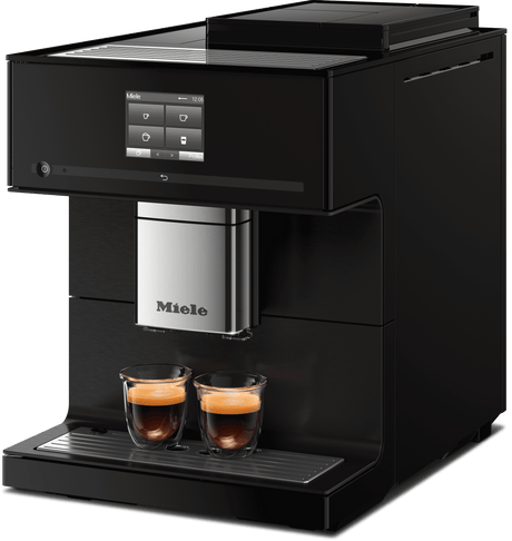 CM 7750 CoffeeSelect Obsidian black - Countertop coffee machine with CoffeeSelect and AutoDescale for maximum flexibility