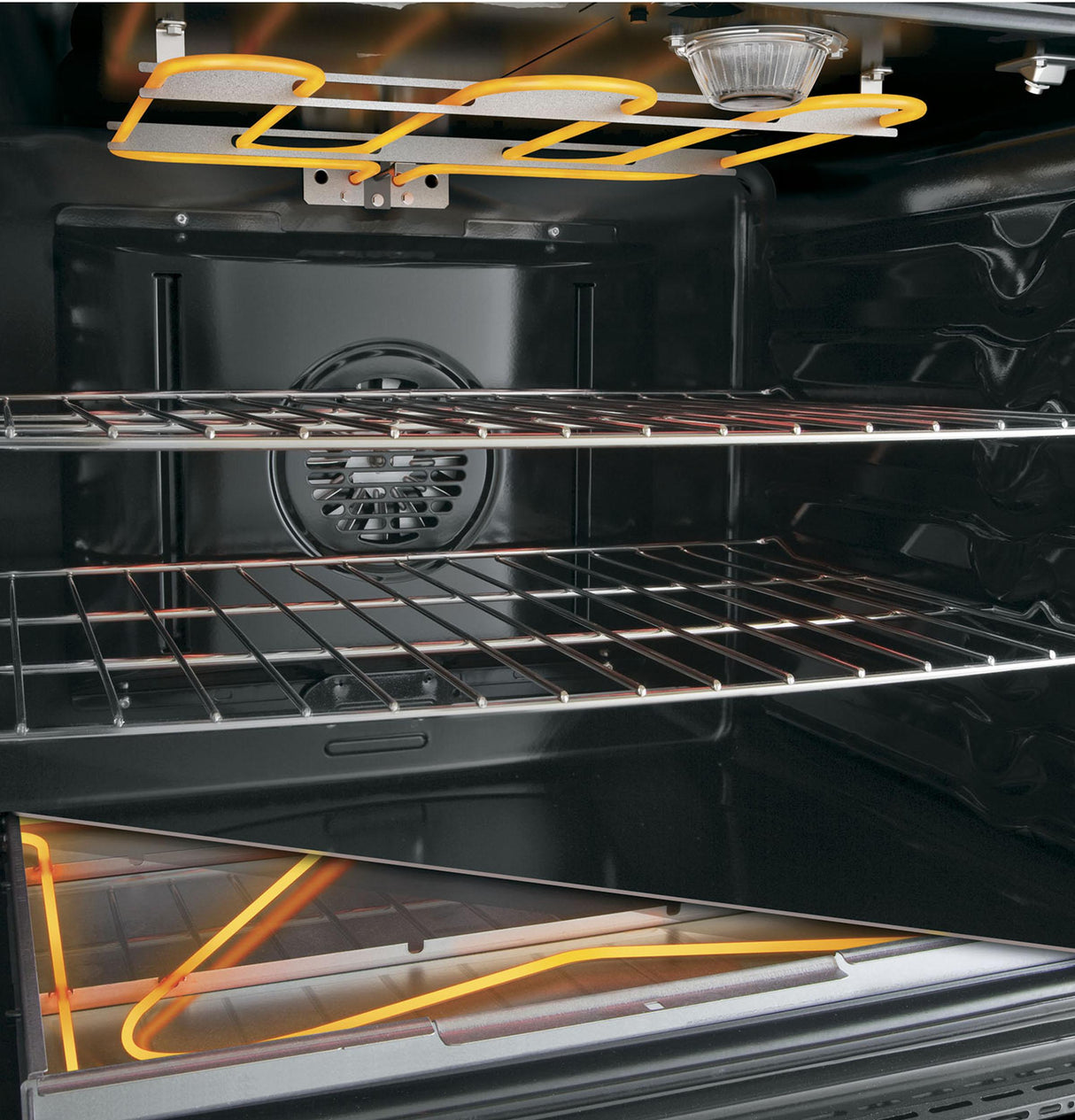 GE® 30" Free-Standing Electric Convection Range