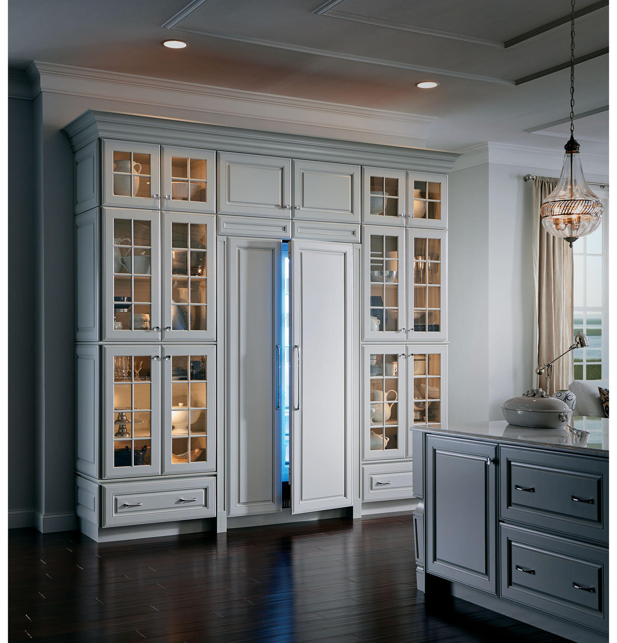 Monogram 24" Integrated, Panel-Ready Column Refrigerator