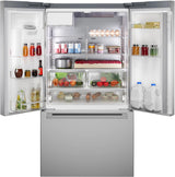 500 Series French Door Bottom Mount Refrigerator 36" Stainless steel (with anti-fingerprint), Total No Frost