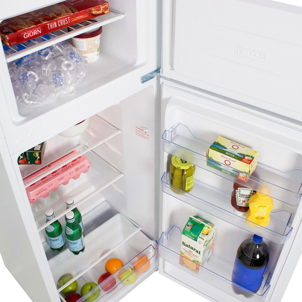 Avanti Apartment Refrigerator, 7.3 cu. ft - Stainless Steel / 7.3 cu. ft.