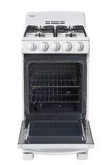 Danby 20" Wide Gas Range in White