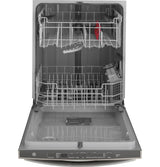 GE® Top Control with Plastic Interior Dishwasher with Sanitize Cycle & Dry Boost