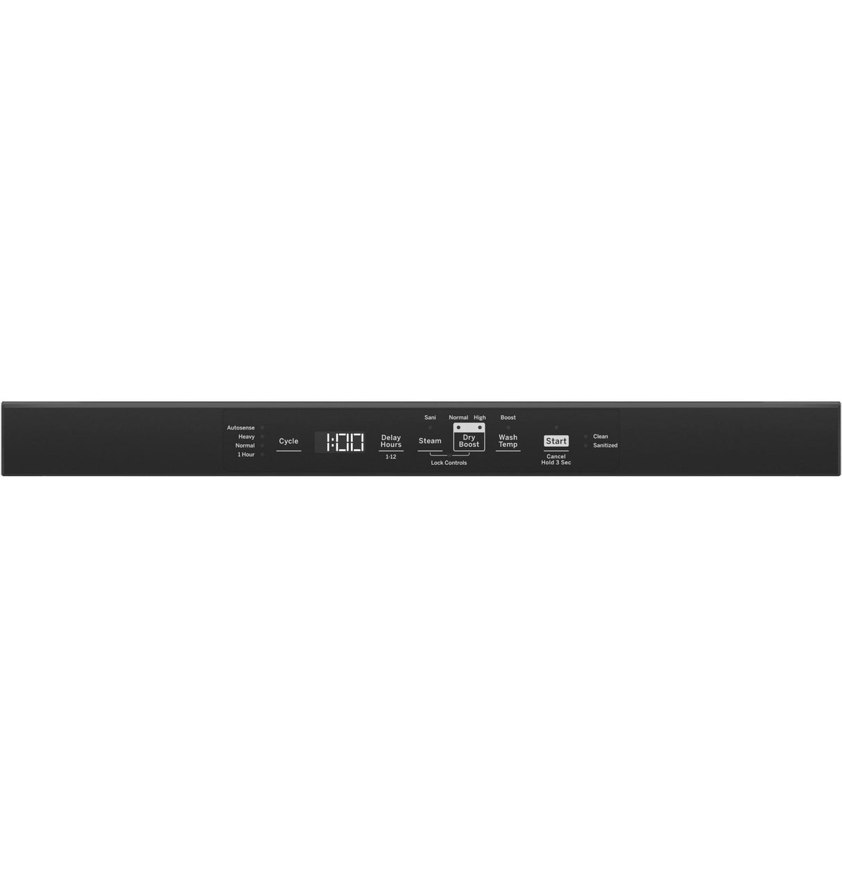 GE® ENERGY STAR® Top Control with Plastic Interior Dishwasher with Sanitize Cycle & Dry Boost