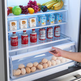 Forno Milano 2-Piece 62-Inch Freestanding Dual Bottom Freezer Refrigerator, Stainless Steel - 34.4 cu.ft, Touch Control, Ice Maker