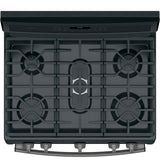 GE Profile™ 30" Free-Standing Gas Double Oven Convection Range