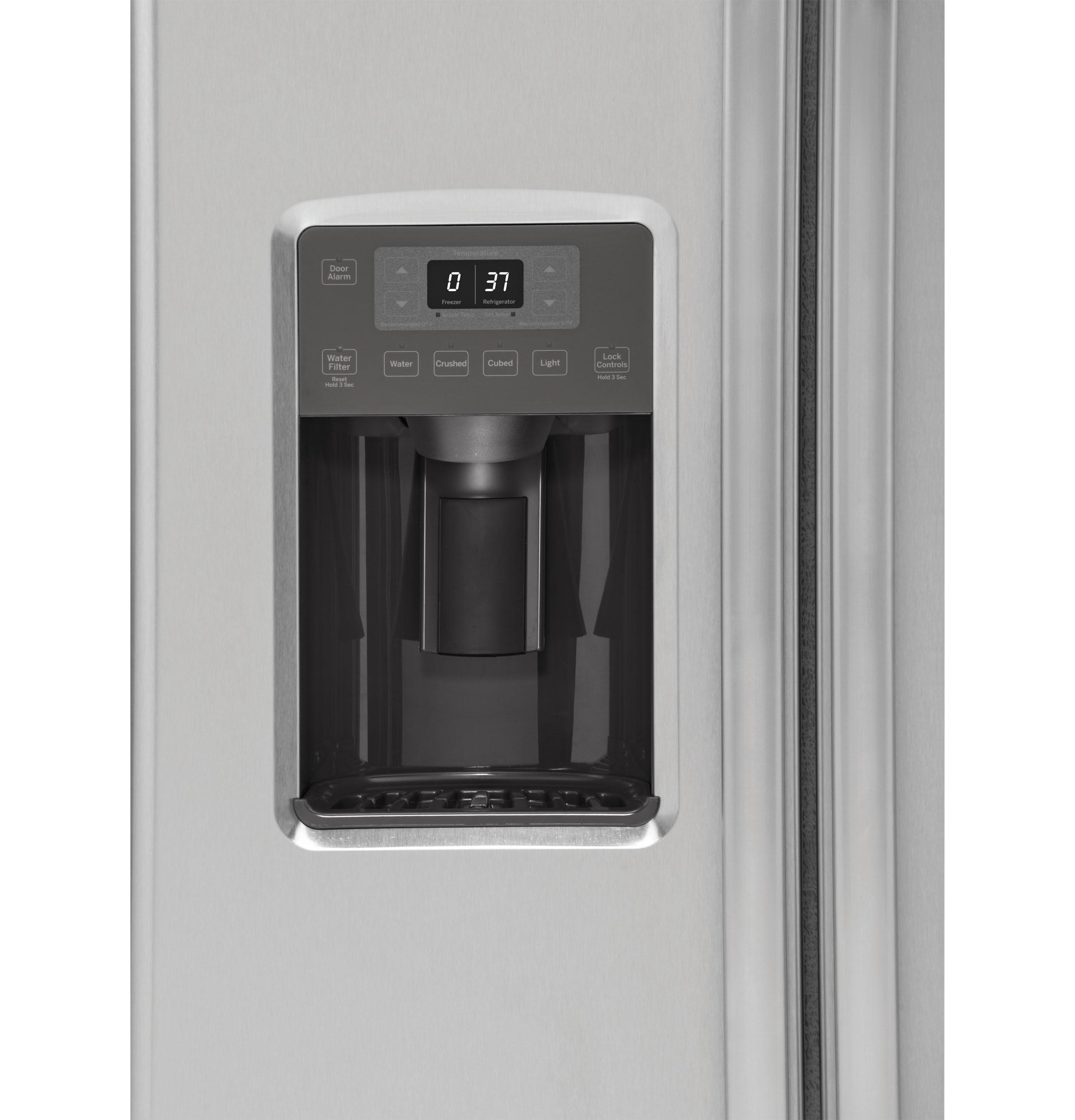 GE APPLIANCES GZS22DSJSS GE® 21.9 Cu. Ft. Counter-Depth Side-By