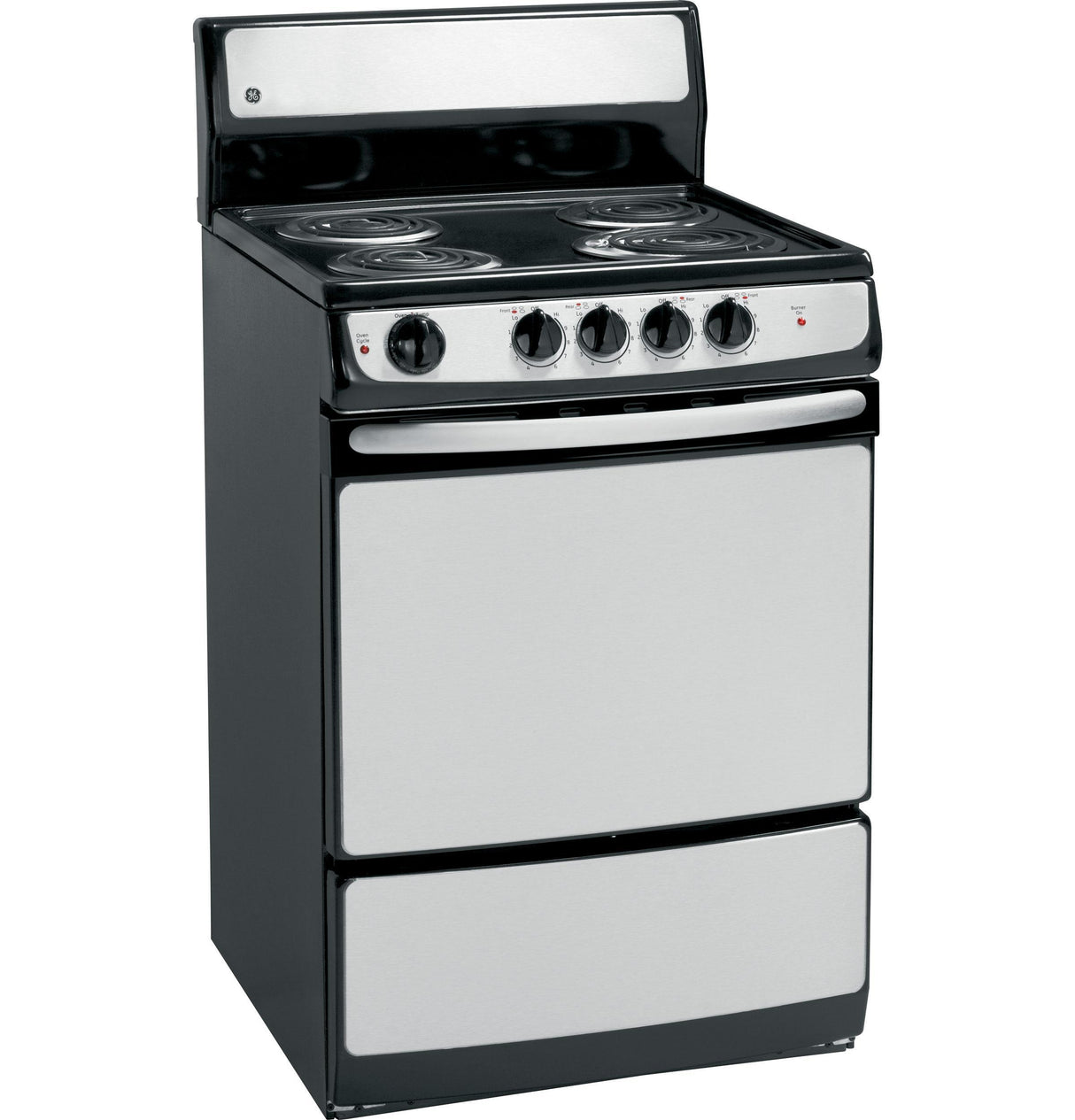 GE® 24" Standard Clean Free-Standing Electric Range