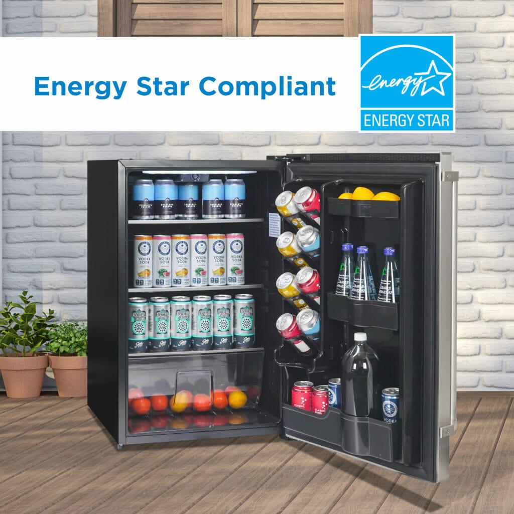 Danby 4.4 cu. ft. Outdoor Fridge in Stainless Steel