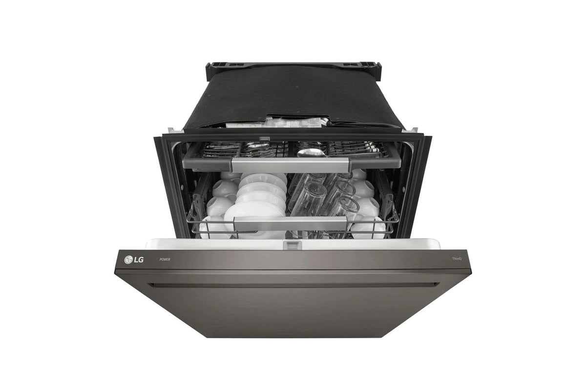 Smart FlushFit™ Top Control Dishwasher with 1-Hour Wash & Dry, QuadWash® Pro, TrueSteam® and Dynamic Heat Dry™ w/AutoVent Dry™
