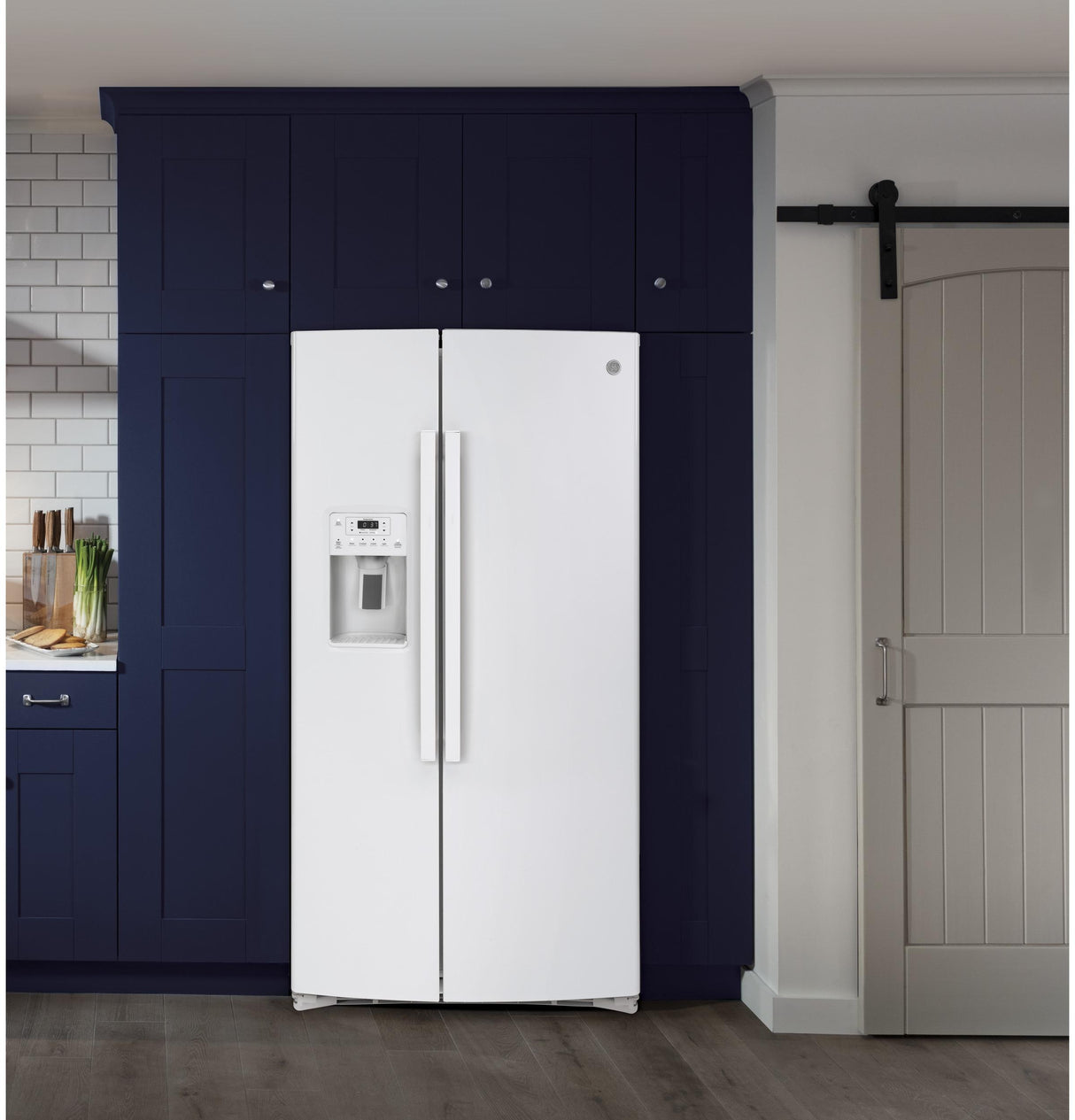GE® 25.1 Cu. Ft. Side-By-Side Refrigerator