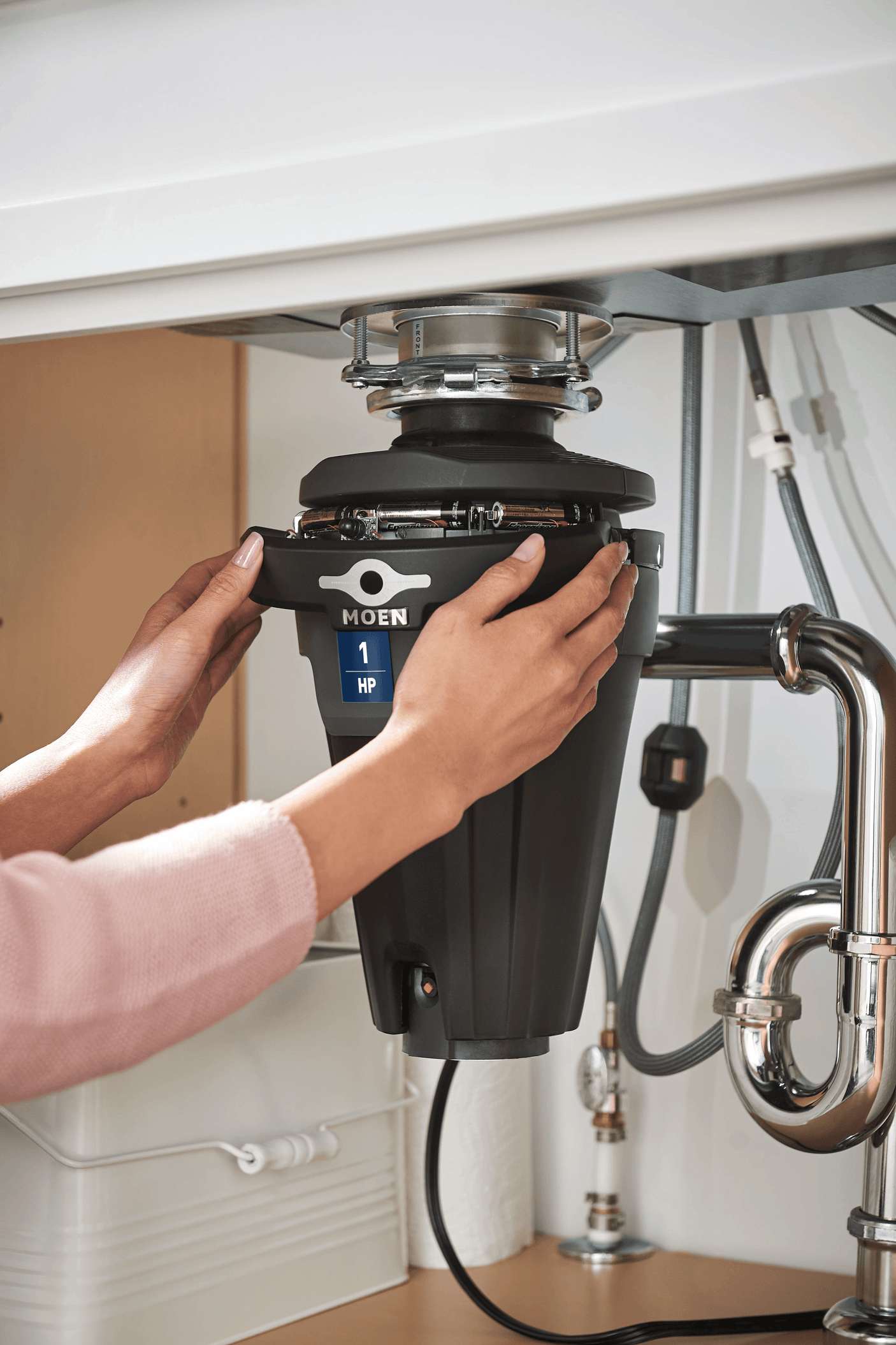 EX Series 1 Horsepower Lighted Garbage Disposal