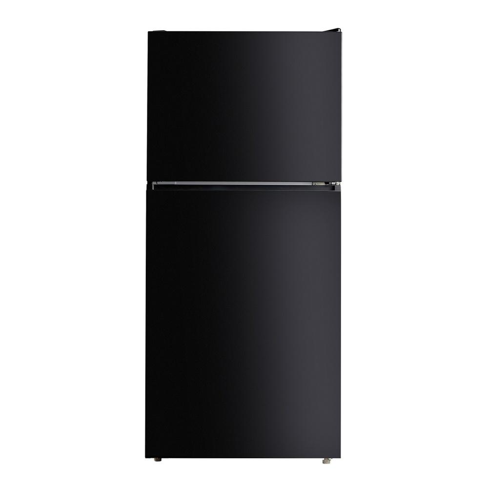 Verona VEFTF3021RBK 30 inch Top Freezer Refrigerator with 21 cu. ft. Total Capacity, Reversible Doors, Recessed Handle, Energy Star (Black)