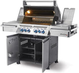 Prestige PRO 500 RSIB Stainless Steel with Infrared Rear and Side Burners