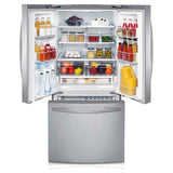 30" Wide, 22 cu. ft. French Door Refrigerator (Stainless Steel)