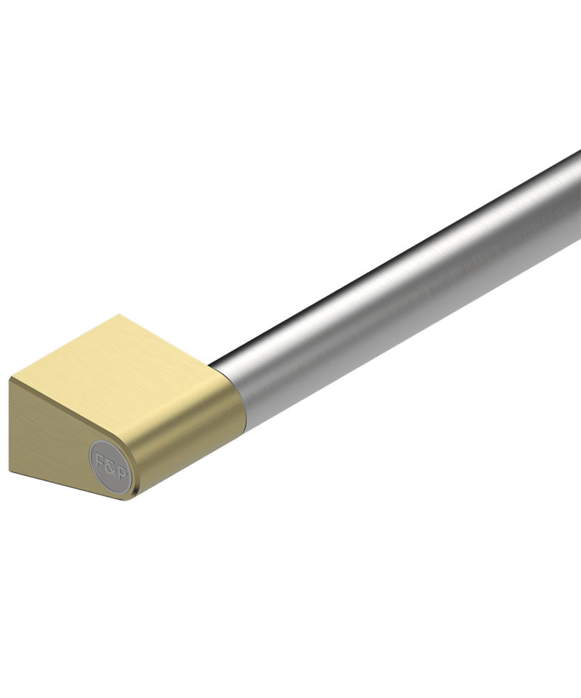 Professional Round Flush Handles for Ranges, 48"