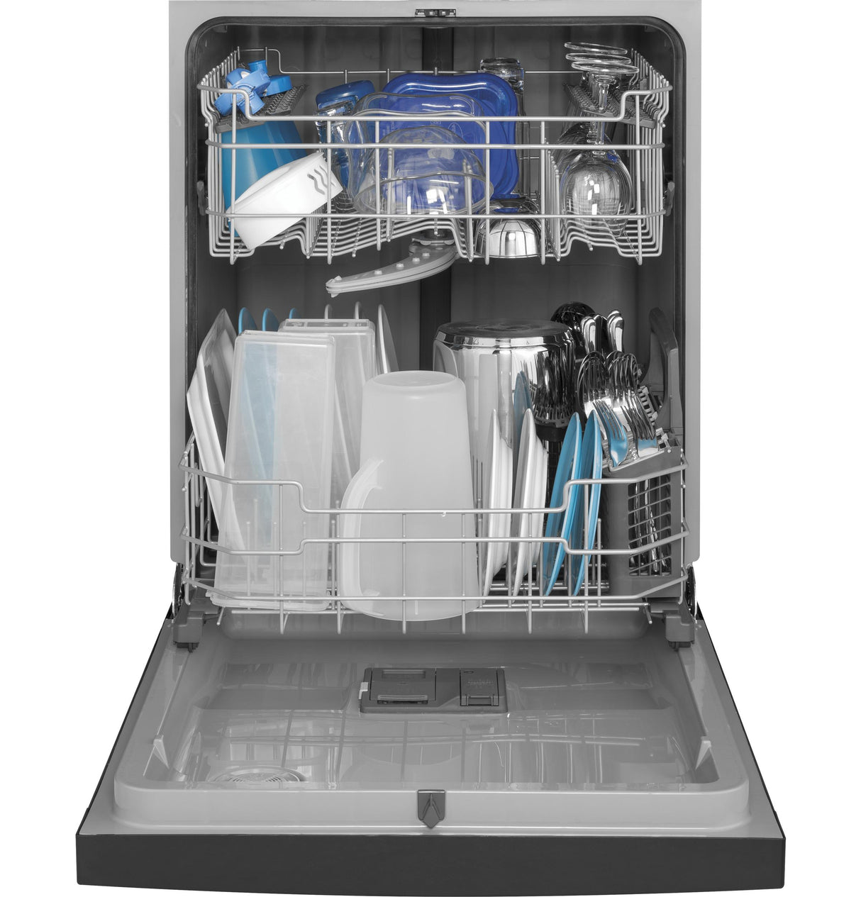 GE® Front Control with Plastic Interior Dishwasher with Sanitize Cycle & Dry Boost