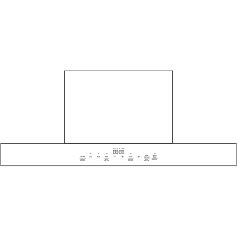 30" Smart Designer Wall Mount Hood w/ Perimeter Venting