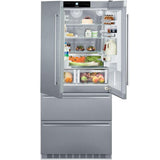 Freestanding French Door Refrigerator/Freezer 36", Ice Maker