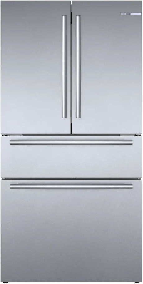 800 Series French Door Bottom Mount Refrigerator 36" Stainless steel (with anti-fingerprint)