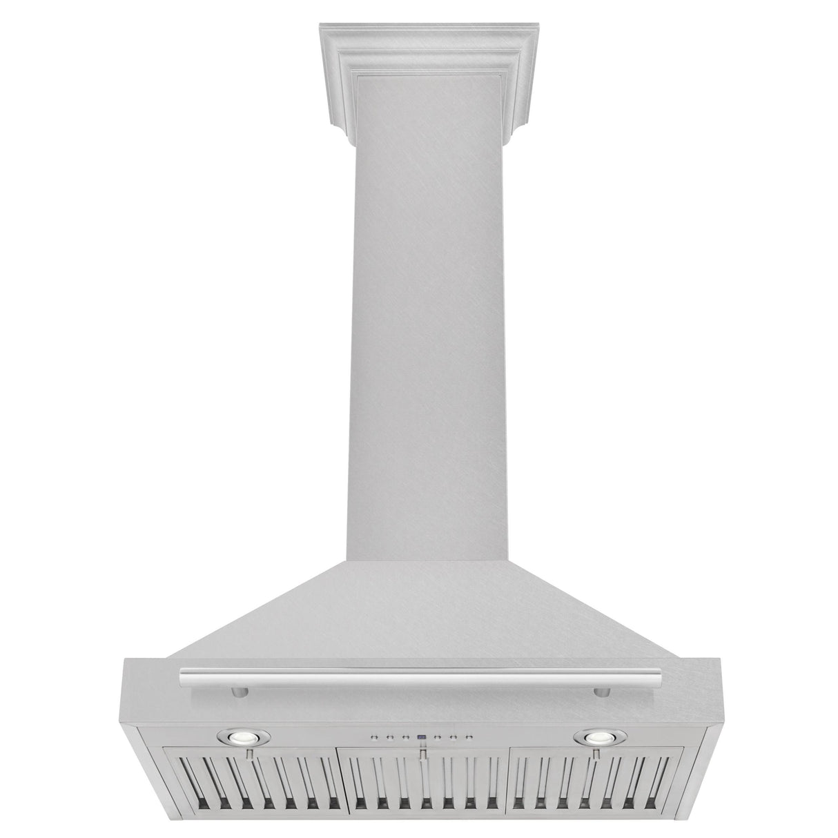 ZLINE 30 in. Convertible Fingerprint Resistant DuraSnow Stainless Steel Range Hood with Stainless Steel Handle (KB4SNX-30) [Color: DuraSnow Stainless Steel]